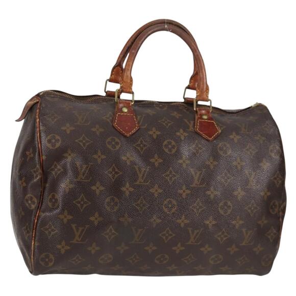 LOUIS VUITTON Monogram Speedy 35 Hand Bag M41524 - Picture 1 of 16